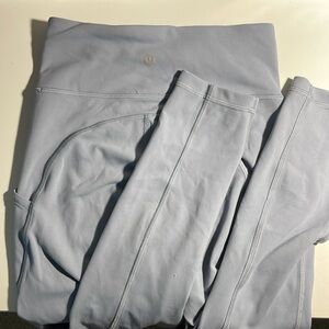 Lululemon chambray leggings with pockets